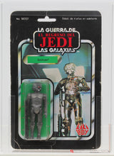 Load image into Gallery viewer, Star Wars 1983 Vintage Lili Ledy ROTJ Regreso 50 Back Zuckuss MOC AFA 70+