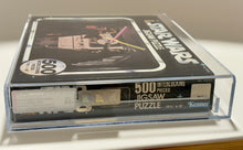 Load image into Gallery viewer, Star Wars 1977 Kenner Vintage Jigsaw Puzzle Series II Light Saber Duel AFA 85+
