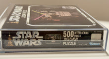 Load image into Gallery viewer, Star Wars 1977 Kenner Vintage Jigsaw Puzzle Series II Light Saber Duel AFA 85+