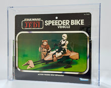 Load image into Gallery viewer, Star Wars 1983 Kenner Vintage ROTJ Speeder Bike MISB AFA 75
