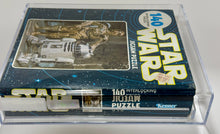 Load image into Gallery viewer, Star Wars 1977 Kenner Vintage Jigsaw Puzzle Series one (Blue Box) R2-D2 and C-3PO AFA 85