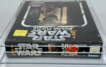 Load image into Gallery viewer, Star Wars 1977 Kenner Vintage Jigsaw Puzzle Series two Luke and Leia Leap AFA 85