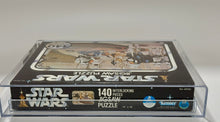 Load image into Gallery viewer, Star Wars 1977 Sealed Kenner Vintage Jigsaw Puzzle Series three Stormtroopers Stop Speeder AFA 85