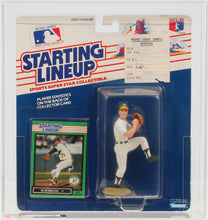 Load image into Gallery viewer, Starting Lineup SLU 1989 Kenner Bob Welch Sample Approval Sticker MOC AFA 75