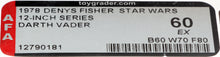 Load image into Gallery viewer, Star Wars 1978 Vintage Denys Fisher 12" Darth Vader Doll MISB AFA 60