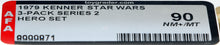 Load image into Gallery viewer, Star Wars 1979 Vintage Kenner 3-Pack Series 2 Hero Set MISB AFA 90