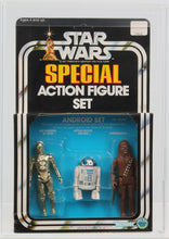 Load image into Gallery viewer, Star Wars 1978 Vintage Kenner 3-Pack Series 1 Android Set MISB AFA 85