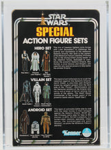 Load image into Gallery viewer, Star Wars 1978 Vintage Kenner 3-Pack Series 1 Android Set MISB AFA 85