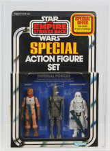 Load image into Gallery viewer, Star Wars 1980 Vintage Kenner ESB 3-Pack Series 1 Imperial Forces MISB AFA 85