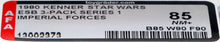 Load image into Gallery viewer, Star Wars 1980 Vintage Kenner ESB 3-Pack Series 1 Imperial Forces MISB AFA 85