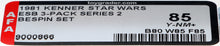 Load image into Gallery viewer, Star Wars 1981 Vintage Kenner ESB 3-Pack Series 2 Bespin Set MISB AFA Y-85