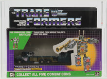 Load image into Gallery viewer, Transformers 1986 Vintage Hasbro Series 3 Combaticon Onslaught AFA 75+