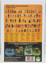 Load image into Gallery viewer, Star Wars 1983 Vintage Kenner ROTJ 77 Back A Klaatu Skiff Proof Card AFA 85