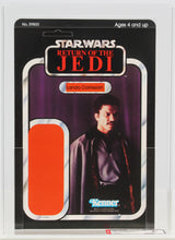 Load image into Gallery viewer, Star Wars 1983 Vintage Kenner ROTJ 65 Back A Lando Calrissian Proof Card AFA 85