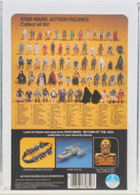 Load image into Gallery viewer, Star Wars 1983 Vintage Kenner ROTJ 65 Back A Walrus Man Proof Card AFA 85
