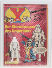 Load image into Gallery viewer, Star Wars 1985 Kenner/YPS Bagged Comic w/Snowtrooper Alt. Weapon MOC AFA 80