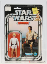 Load image into Gallery viewer, Star Wars 1978 Vintage Kenner 12 Back A Luke Skywalker MOC AFA 80