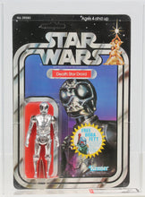 Load image into Gallery viewer, Star Wars 1978 Vintage Kenner 20 Back F Death Star Droid MOC AFA 80