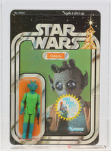 Load image into Gallery viewer, Star Wars 1978 Vintage Kenner 20 Back C Greedo MOC AFA 80