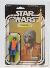 Load image into Gallery viewer, Star Wars 1979 Vintage Kenner 21 Back A Walrus Man MOC AFA 80