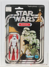 Load image into Gallery viewer, Star Wars 1978 Vintage Kenner 12 Back B Stormtrooper MOC AFA 85