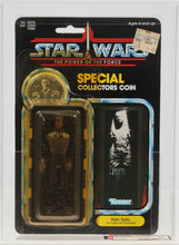Load image into Gallery viewer, Star Wars 1985 Vintage Kenner POTF Han Solo Carbonite MOC AFA Y-80