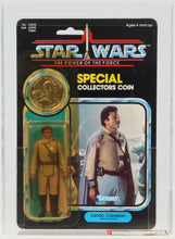 Load image into Gallery viewer, Star Wars 1985 Vintage Kenner POTF Lando Calrissian General MOC AFA Y-80