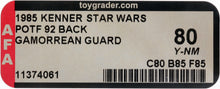Load image into Gallery viewer, Star Wars 1985 Vintage Kenner POTF Gamorrean Guard MOC AFA Y-80