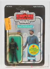 Load image into Gallery viewer, Star Wars 1982 Vintage Kenner ESB 48 Back C Bespin Guard Black MOC AFA Y-80