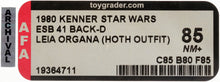 Load image into Gallery viewer, Star Wars 1980 Vintage Kenner ESB 41 Back D Leia Hoth MOC AFA 85