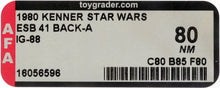 Load image into Gallery viewer, Star Wars 1980 Vintage Kenner ESB 41 Back A IG-88 MOC AFA 80