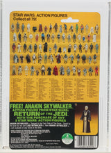 Load image into Gallery viewer, Star Wars 1984 Vintage Kenner ROTJ 79 Back C Paploo MOC AFA 85