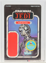 Load image into Gallery viewer, Star Wars 1983 Vintage Kenner Revenge of the Jedi Death Star Droid Proof AFA 80