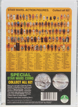 Load image into Gallery viewer, Star Wars 1985 Vintage Kenner POTF Luke Skywalker Jedi Knight Proof AFA 90