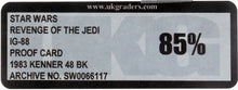 Load image into Gallery viewer, Star Wars 1983 Vintage Kenner Revenge of the Jedi IG-88 Proof UKG 85%
