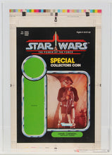 Load image into Gallery viewer, Star Wars 1985 Vintage Kenner POTF Lando Skiff Guard Proof Hand Cut AFA 75