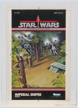 Load image into Gallery viewer, Star Wars 1985 Vintage Kenner POTF Imperial Sniper Proof Hand Cut AFA 85