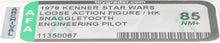 Load image into Gallery viewer, Star Wars 1978 Snaggletooth Engineering Pilot (EP) AFA 85