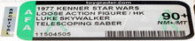 Load image into Gallery viewer, Star Wars 1977 Luke Skywalker Double Telescoping Saber AFA 90+ Loose