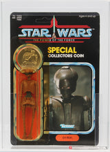 Load image into Gallery viewer, Star Wars 1985 Vintage Kenner POTF EV-9D9 MOC AFA Y-85