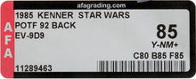 Load image into Gallery viewer, Star Wars 1985 Vintage Kenner POTF EV-9D9 MOC AFA Y-85