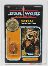 Load image into Gallery viewer, Star Wars 1985 Vintage Kenner POTF Wicket MOC AFA Y-80+