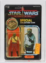 Load image into Gallery viewer, Star Wars 1985 Vintage Kenner POTF Barada MOC AFA Y-75+