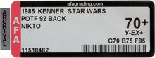 Load image into Gallery viewer, Star Wars 1985 Vintage Kenner POTF Nikto MOC AFA Y-70+