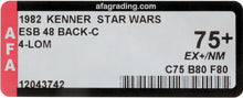 Load image into Gallery viewer, Star Wars 1982 Vintage Kenner ESB 48 Back C 4-LOM MOC AFA 75+
