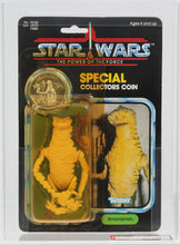 Load image into Gallery viewer, Star Wars 1985 Vintage Kenner POTF Amanaman MOC AFA Y-75+