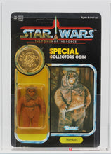 Load image into Gallery viewer, Star Wars 1985 Vintage Kenner POTF Romba MOC AFA Y-80