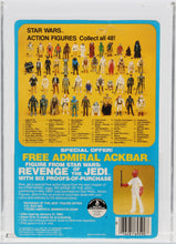 Load image into Gallery viewer, Star Wars 1982 Vintage Kenner ESB 48 Back C Bespin Guard White MOC AFA Y-75+