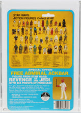 Load image into Gallery viewer, Star Wars 1982 Vintage Kenner ESB 48 Back C AT-AT Commander MOC AFA 75