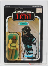 Load image into Gallery viewer, Star Wars 1984 Vintage Kenner ROTJ 79 Back A Nikto MOC AFA Y-80+